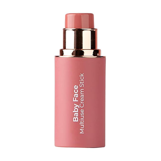 MCoBeauty Blush – MCoBeauty Baby Face Multi-Use Cream Stick, Peony Rose Pinky Rose Shade, Silky Smooth, Buildable Blush for Eyes, Lips & Cheeks, Vegan, Cruelty Free Cosmetics