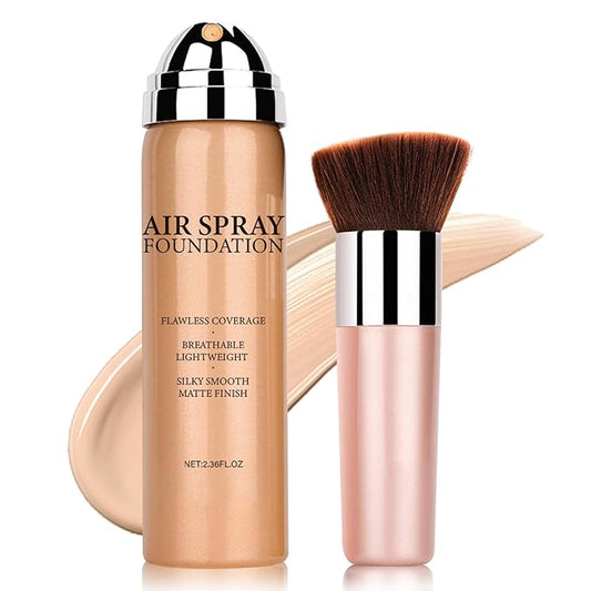 Airbrush Foundation Makeup Spray for Mature Skin Silk