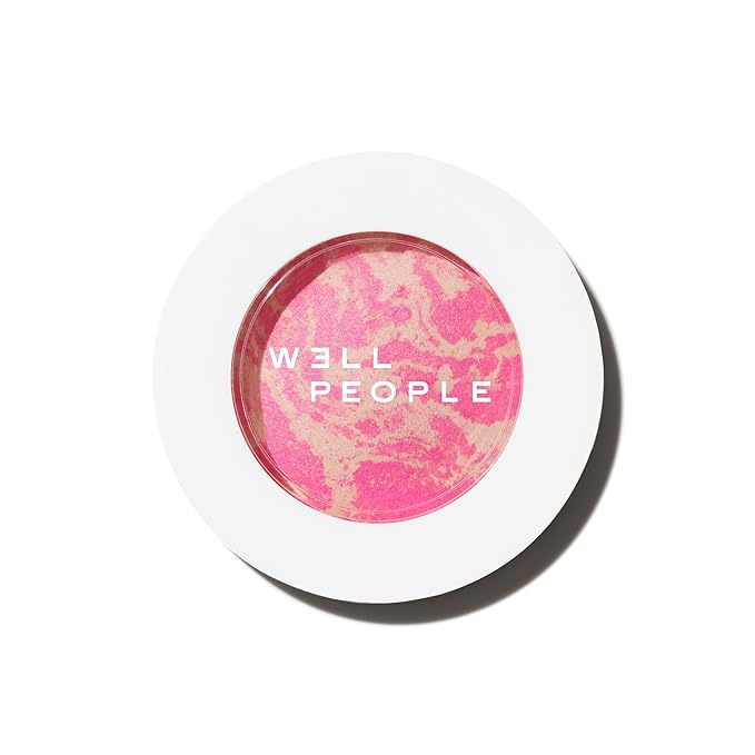 WellPeople Blush – Well People Superpowder Blush Powder, Hydrating Powder Blush For Adding A Pop Of Cheek Color, Lightweight Formula, Vegan & Cruelty-free, Guava Twist