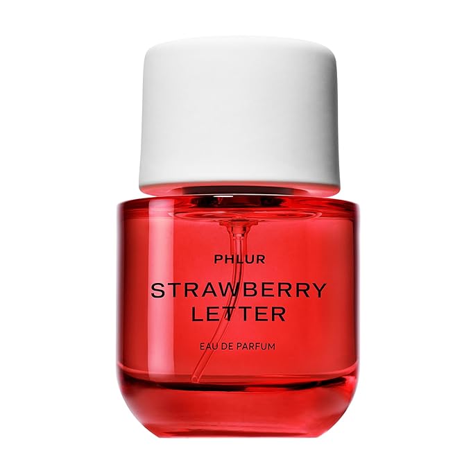 PHLUR Eau de Parfum – PHLUR Strawberry Letter Eau de Parfum - Full Size Perfume Spray - Strawberry Gourmand Fine Fragrance (50mL)