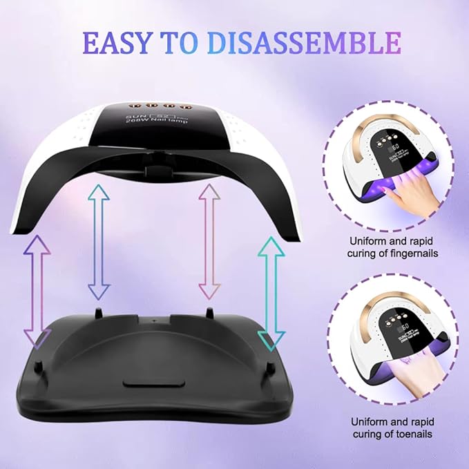 268W UV LED Nail Lamp,