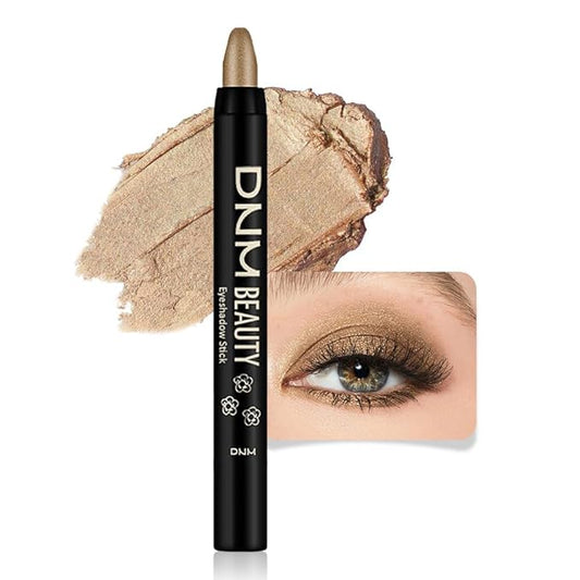 evpct Eyeshadow – evpct Light Khaki Shimmer Cream Eye Shadow Brightener Sticks Set for Eyes, Khaki Shimmery Matte Pencil Eye shadow Applicator Stick Pen Palette Makeup Waterproof sombras en crema para ojos 04#