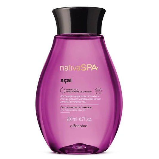 NativaSPA Oils – Nativa SPA by O Boticário, Açaí Body Oil, Scented Moisturizer, 6