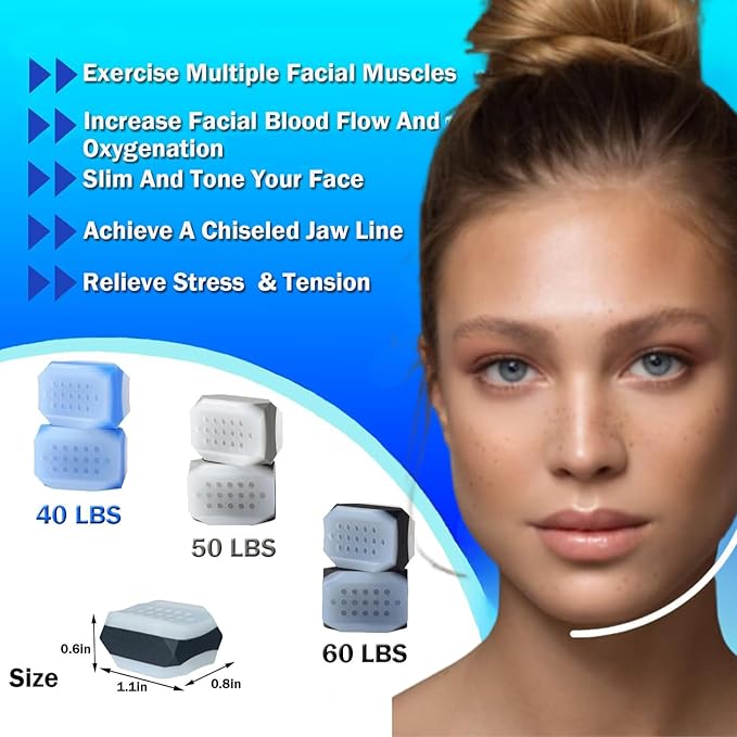 Top Pick – ZOHA Jaw line Exerciser - Facial Toning 3 Resistance