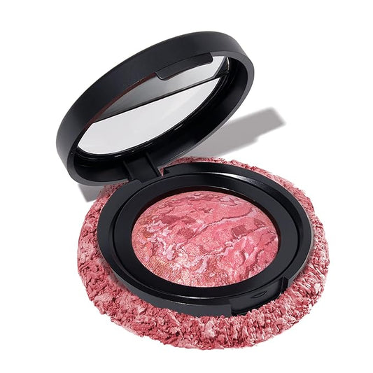 LauraGeller Blush – LAURA GELLER NEW YORK Baked Blush-n-Brighten Marbleized Blush for Cheeks - Tropic Hues - Satin Finish - Buildable Color