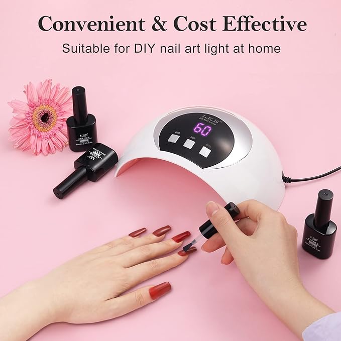 Wisdompark UV LED Nail Lamp,