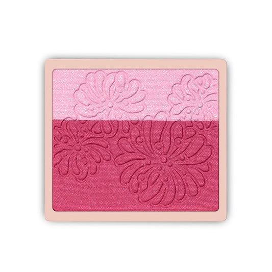 PAULJOEBEAUTE Blush – Paul & Joe Pressed Blush Palette Refill Only, Case Sold Separately, Oil-Absorbing Blush Powder, Bi-Color Face Blushes with Fitting Veil Powder, Pink and Rose, 07 Compote De Cerises, 0