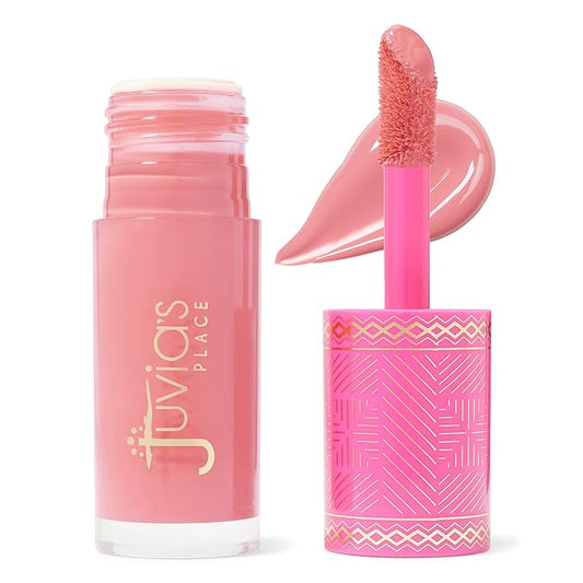 JuviasPlace Blush – Juvia's Place Blushed Liquid Blush RoseyPosey - Dewy Tint Cheeks Makeup Glow Pigment Effortless Beauty Long Lasting Cosmetics Soft Creamy Natural Buildable All Skin Color Light Flawless Finish Blend