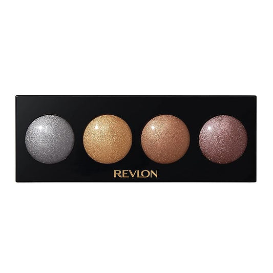 RevlonConsumerProductsCorp Eyeshadow – Revlon Crème Eyeshadow Palette, Illuminance Eye Makeup with Crease- Resistant Ingredients, Creamy Pigmented in Blendable Matte & Shimmer Finishes, 715 Precious Metals, 0