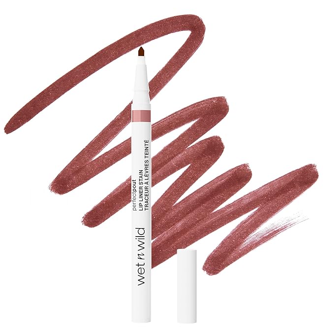 wetnwild Lip Liners – wet n wild Perfect Pout Lip Liner Stain, Long-Lasting Transfer-Proof Formula with Blade-Like Applicator for Precision & Full Lip Coverage, Vegan & Cruelty-Free - Nude Tights
