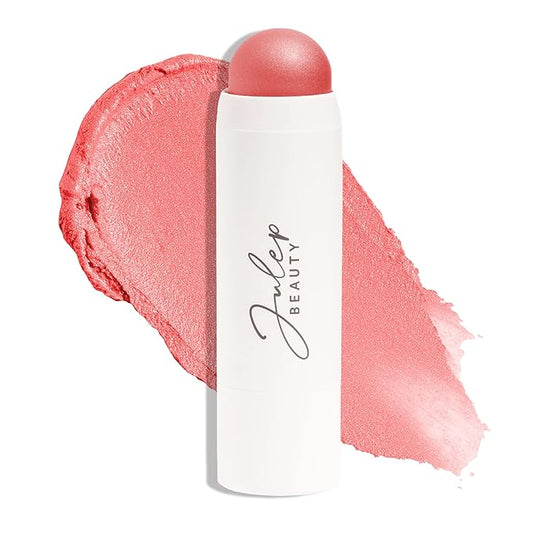 JulepBeauty Blush – Julep Skip The Brush Cream to Powder Blush Stick - Golden Guava - Blendable and Buildable Color - 2-in-1 Blush and Cheek Makeup Stick