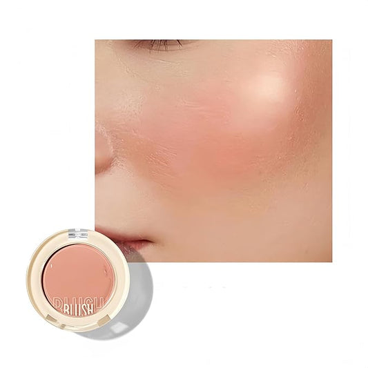 Melemando Blush – Shiny Blush 12 Color Cream High-Pigmented Buildable Face Blush Long-Lasting Natural Look Face Blush for Cheeks (Color 07)