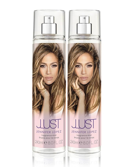 JENNIFERLOPEZ Body Sprays – Jennifer Lopez JLust Body Mist, 240ml (8fl oz) Duo Pack (2 Pack)