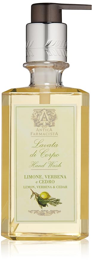 AnticaFarmacista Hand Wash – Antica Farmacista Hand Wash -Lemon, Verbena & Cedar, 10 Fl Oz (Pack of 1)
