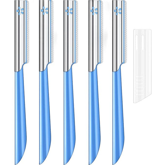 glowtalebaeuty Razors & Blades – Women Facial Razor for Hair Removal - Dermaplaning Tool Peach Fuzz Trimmer, Fine Hair Remover Eyebrow Razors and Dermaplane Face Shavers Women's Exfoliating for Sensitive Skin Essential Travel