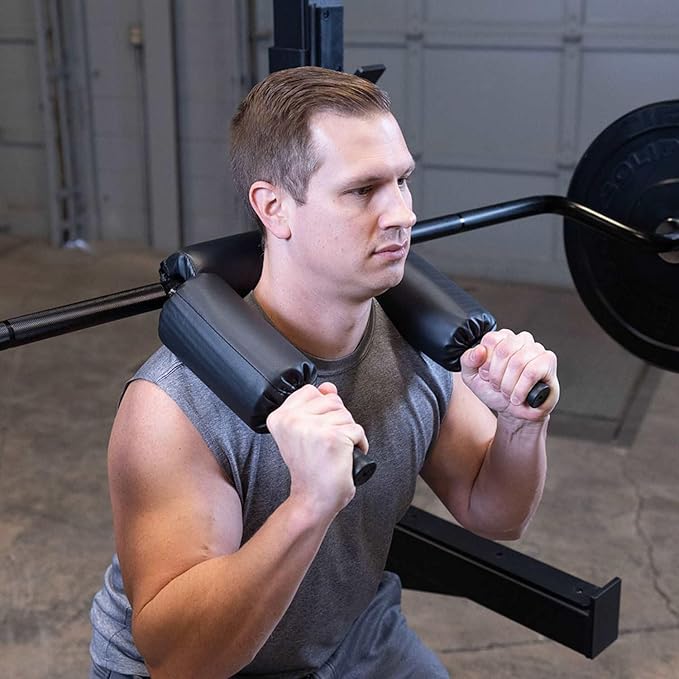 Top Pick – Body-Solid Safety Squat Bar - Specialty Barbell 1000 lb. 2" Olympic