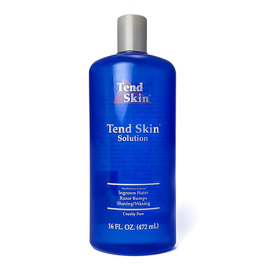 TendSkinMadeinUSA Lotions – Tend Skin Razor Bump, Ingrown Hair Solution for Unsightly Razor Bumps, Ingrown Hair and Razor Burns, Post Shaving and Waxing Toner for Men and Women, Made in USA, 16 Oz