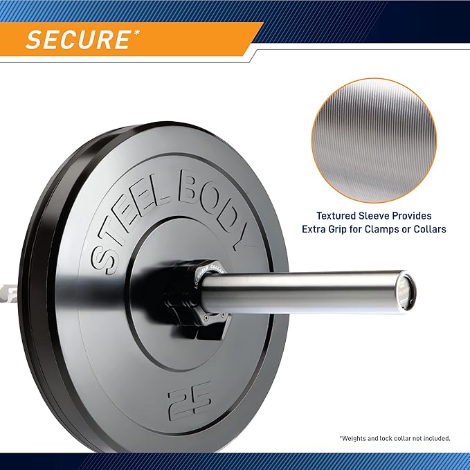Top Pick – Steelbody IWF Standard 20kg and 15kg Olympic Weight
