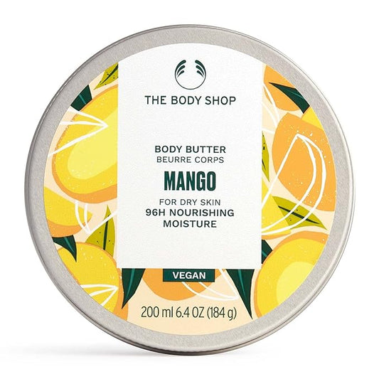 TheBodyShop Body Butters – The Body Shop Mango Body Butter – Nourishing & Moisturizing Skincare for Normal Skin – Vegan – 6