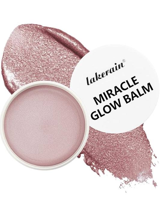 LYSdefeu Blush – Multi Glow Balm,Miracle Glow Balm Tinted Face Creamy Blush for Women Cheek Lip Eye,Hydrating Lightweight & Blendable Color,Shimmer Blusher Facial Makeup,Mother's Day Gift for Women Girl-01Natural