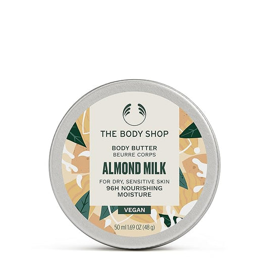 TheBodyShop Body Butters – The Body Shop Almond Milk Body Butter – Hydrating & Moisturizing Skincare for Dry and Sensitive Skin – Vegan – 1