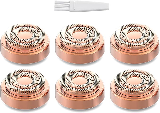 tuokiy Replacement Heads – tuokiy Facial Hair Removal Replacement Heads for Finishing Touch Flawless, Refill for Flawless Replacement Heads