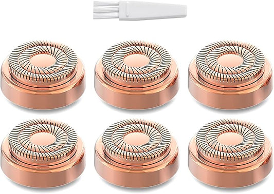 tuokiy Replacement Heads – tuokiy Facial Hair Removal Replacement Heads for Finishing Touch Flawless, Refill for Flawless Replacement Heads