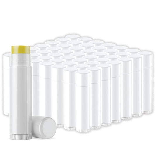 Natural Lip Balm Bulk, Unlabeled Filled, Children.