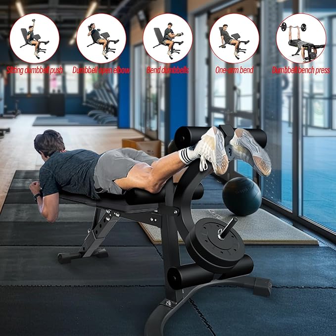 Top Pick – Multi-Functional Adjustable Weight Bench for Full Body Workout