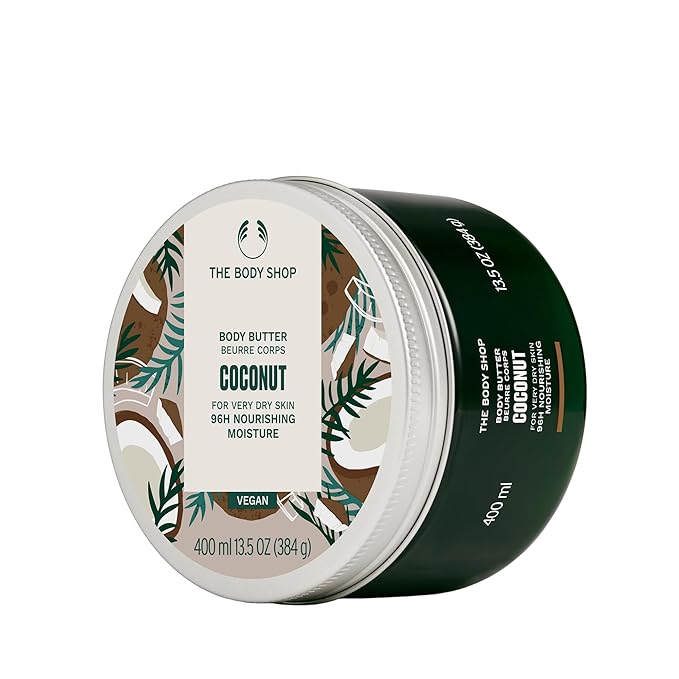 TheBodyShop Body Butters – The Body Shop Coconut Body Butter – Nourishing & Moisturizing Skincare for Very Dry Skin – Vegan – 13