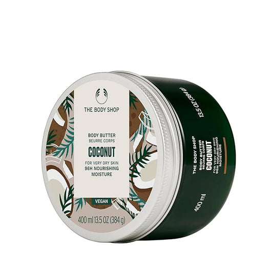 TheBodyShop Body Butters – The Body Shop Coconut Body Butter – Nourishing & Moisturizing Skincare for Very Dry Skin – Vegan – 13