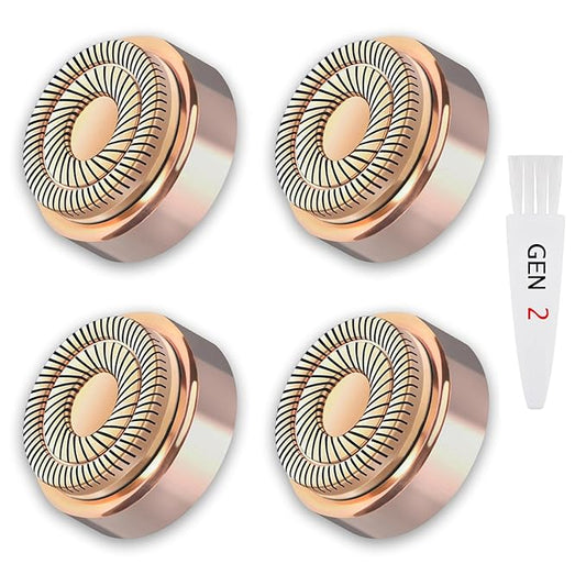 Midnt Replacement Heads – Generation 2 Replacement Heads for Flawless Facial Hair Remover Replacement Heads,Suitable for Flawless Replacement Heads Gen 2 for Flawless Facial Hair Remover for Women,As Seen On TV
