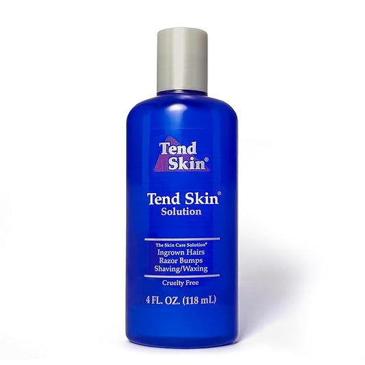 TendSkinMadeinUSA Lotions – Tend Skin Razor Bump, Ingrown Hair Solution for Unsightly Razor Bumps, Ingrown Hair and Razor Burns, Post Shaving and Waxing Toner for Men and Women, Made in USA, 4 Oz