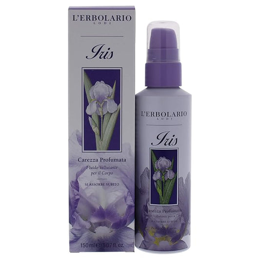 LErbolario Face Mists – L'Erbolario Iris Perfumed Caress Smoothing Body Fluid - Body Moisturizer to Hydrate, Protect - Liquid Body Lotion for Women - All Skin Types - 5