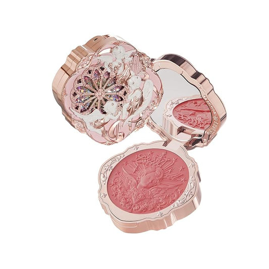 FlowerKnows Blush – Flower Knows Little Angel Cream Blush,Buildable & Blendable Makeup Blush for cheeks,Soft & Long-lasting,Rose Pink Flush for All Skin Tones(02 Floral Praise,6g)