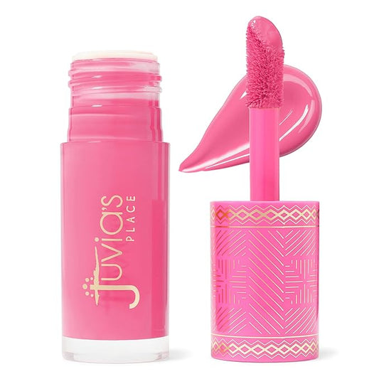 JuviasPlace Blush – Juvia's Place Blushed Liquid Blush BarbieRose - Dewy Tint Cheeks Makeup Glow Pigment Effortless Beauty Long Lasting Cosmetics Soft Creamy Natural Buildable All Skin Color Light Flawless Finish Blend