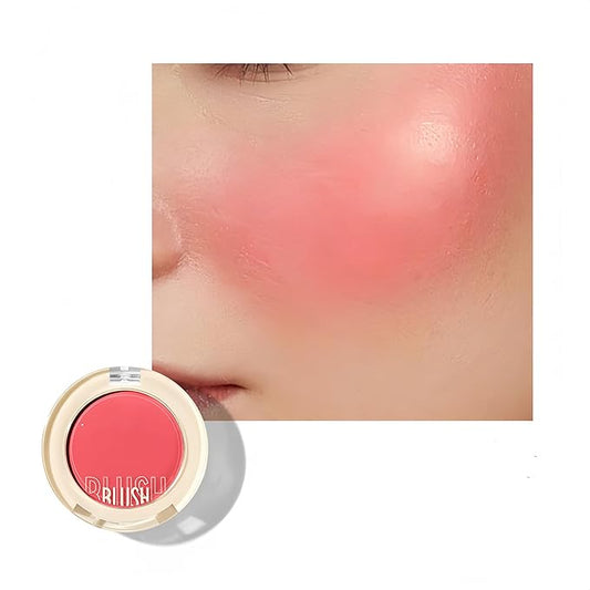 Melemando Blush – Shiny Blush 12 Color Cream High-Pigmented Buildable Face Blush Long-Lasting Natural Look Face Blush for Cheeks (Color 10)