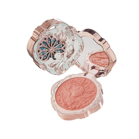 FlowerKnows Blush – Flower Knows Little Angel Cream Blush,Buildable & Blendable Makeup Blush for cheeks,Soft & Long-lasting,Pink Nude Flush for All Skin Tones(03 Paradise Poet,6g)