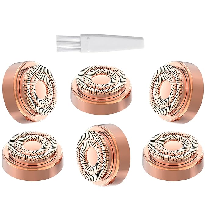tuokiy Replacement Heads – tuokiy Facial Hair Remover Replacement Heads for Finishing Touch Flawless Women's Painless Hair Remover