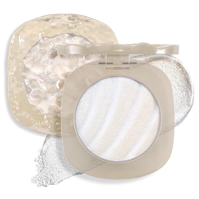 Boobeen Highlighter Makeup Palette, Long Lasting Glow Shimmer Radiant Glow