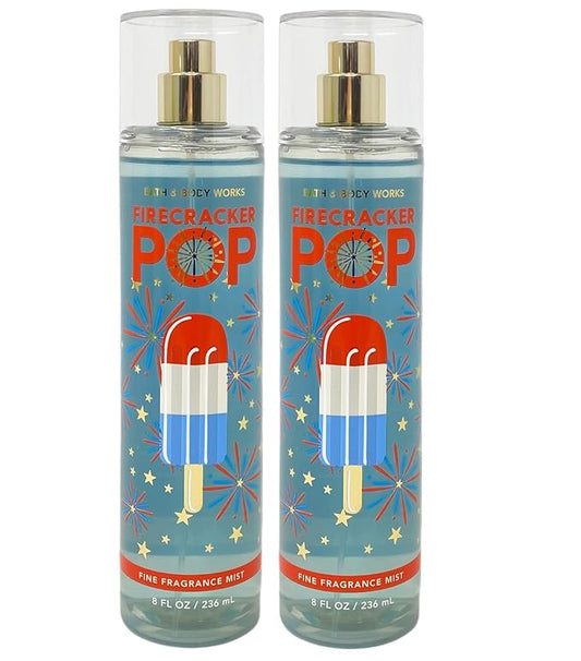 Bath+%26+Body+Works Body Sprays – Bath and Body Works FireCracker Pop Fine Fragrance Mists Pack Of 2 8 oz