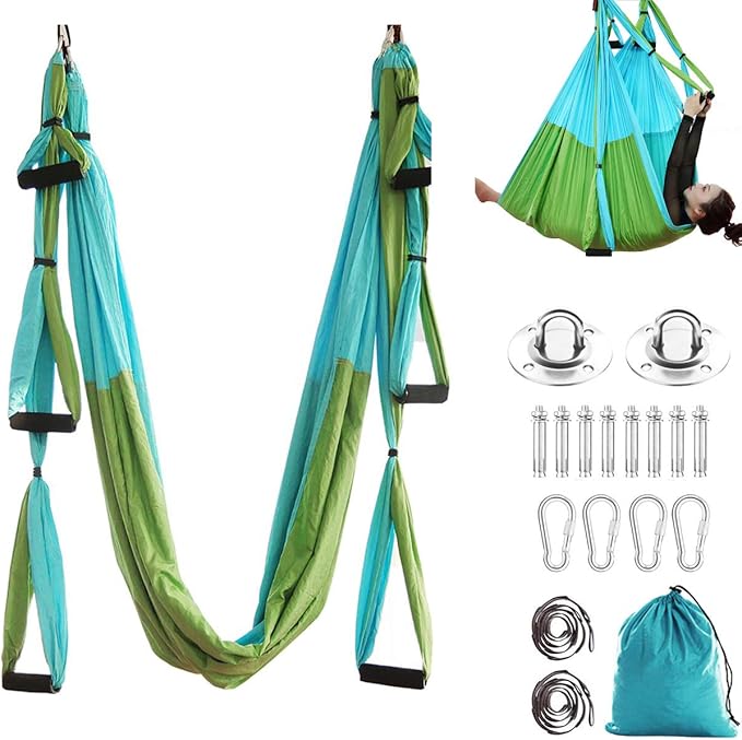 Top Pick – Aerial Yoga Swing Set Trapeze Yoga Hammock Kit