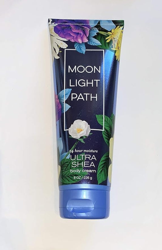 LushLather Creams – Bath Body Works Moonlight Path Ultra Shea Body Cream 8 Once Tube