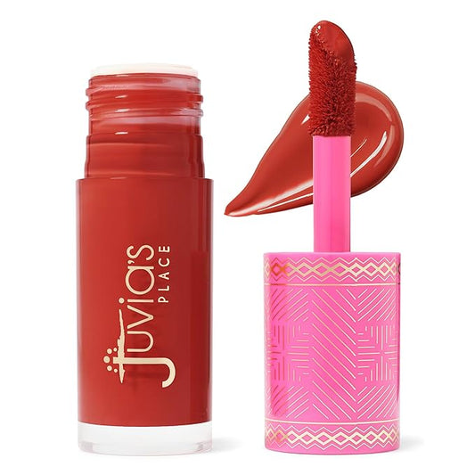 JuviasPlace Blush – Juvia's Place Blushed Liquid Blush LilyLove - Dewy Tint Cheeks Makeup Glow Pigment Effortless Beauty Long Lasting Cosmetics Soft Creamy Natural Buildable All Skin Color Light Flawless Finish Blend