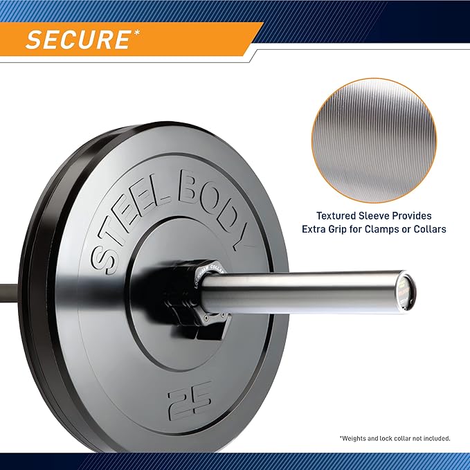 Top Pick – Steelbody IWF Standard 20kg and 15kg Olympic Weight