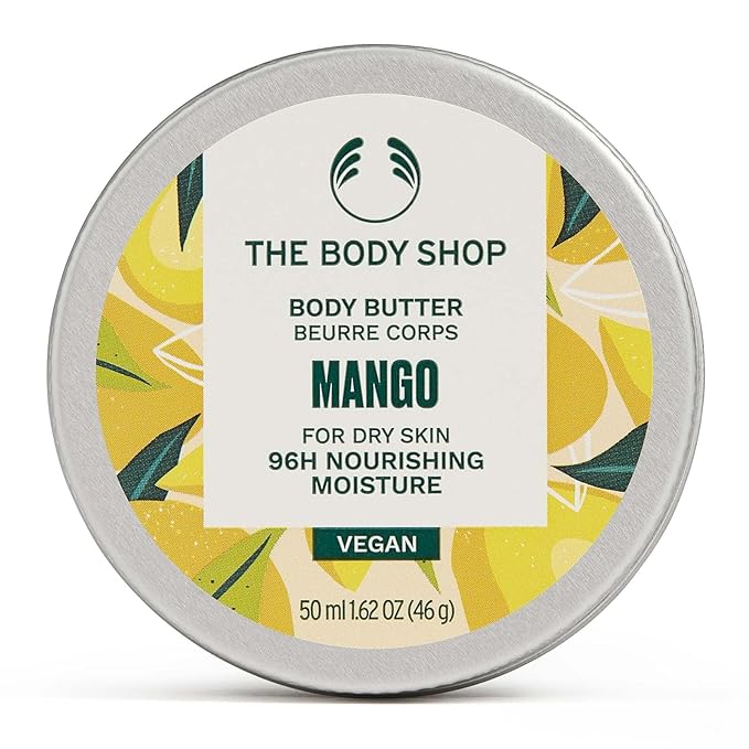 TheBodyShop Body Butters – The Body Shop Mango Body Butter – Nourishing & Moisturizing Skincare for Very Dry Skin – Vegan – 1