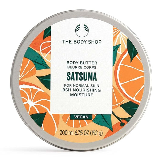 TheBodyShop Body Butters – The Body Shop Satsuma Body Butter – Nourishing & Moisturizing Skincare for Normal Skin – Vegan – 6