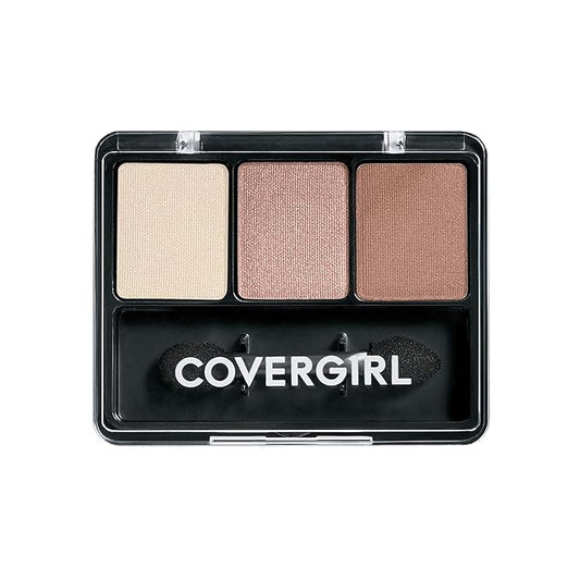 COVERGIRL Eyeshadow – COVERGIRL - Eye Enhancers 3-Kit Eyeshadow, silky, sheer formula, double ended applicator, 100% Cruelty-free