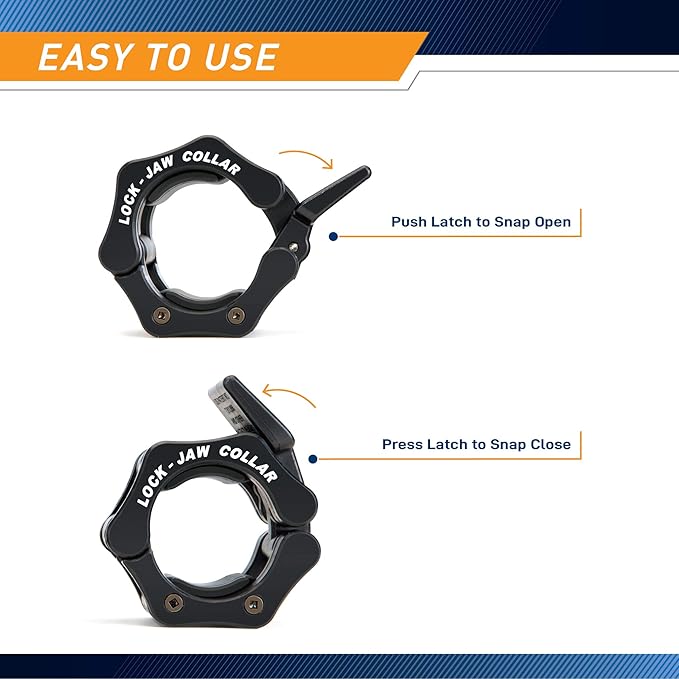 Top Pick – Steelbody Olympic Barbell Lock Jaw Collars