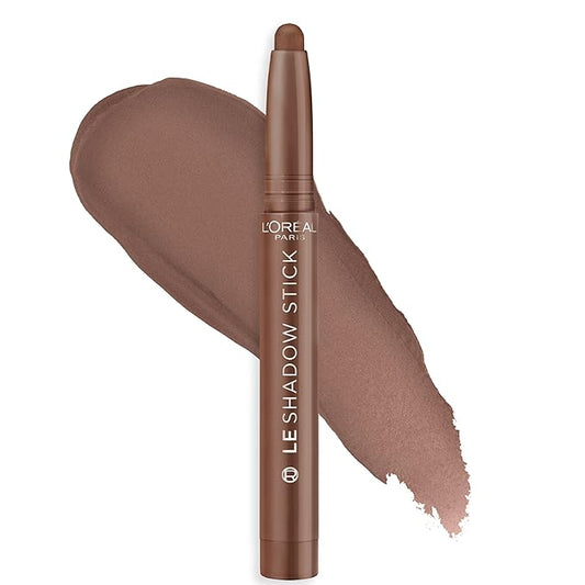 LOrealParis Eyeshadow – L'Oreal Paris Makeup Le Shadow Stick Eyeshadow, Blendable, Smudge-Resistant, Cream Eyeshadow, Brown Bliss, 0